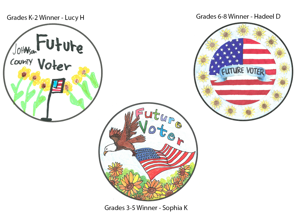 Future Voter Sticker Contest Winners