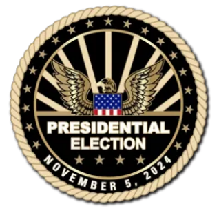 2024 Election Worker Pin